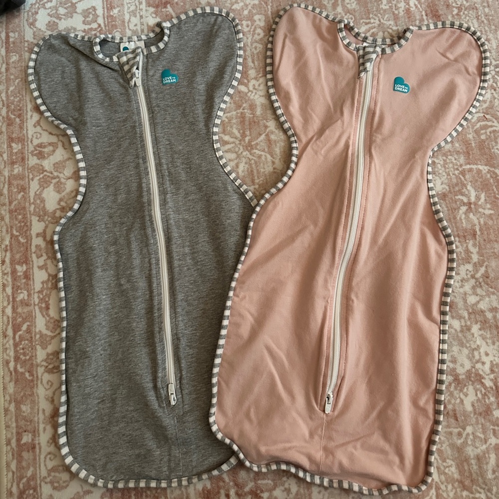 Two love to dream swaddles